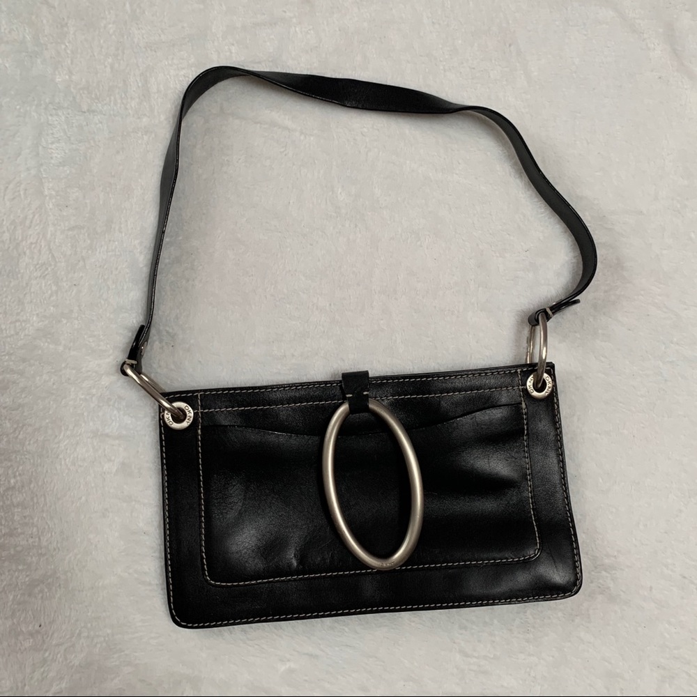 DKNY black shoulder bag